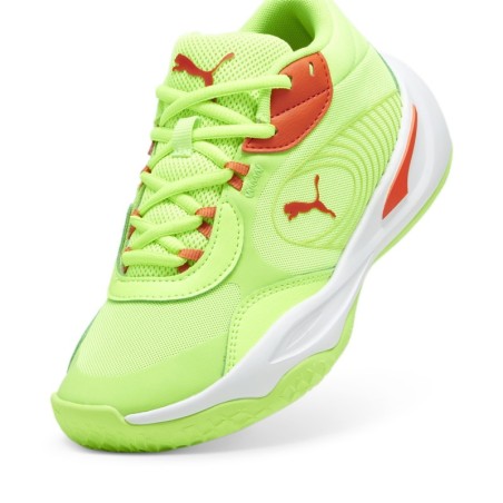 Zapatilla de Baloncesto Puma Playmaker Pro Jr Neón