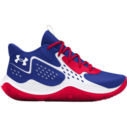 Zapatilla de Baloncesto Niños Under Armour UA GS Jet 23 Azul y Roja