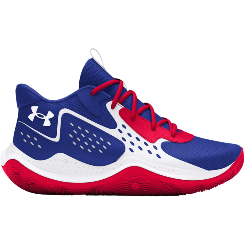 Zapatilla de Baloncesto Niños Under Armour UA GS Jet 23 Azul y Roja