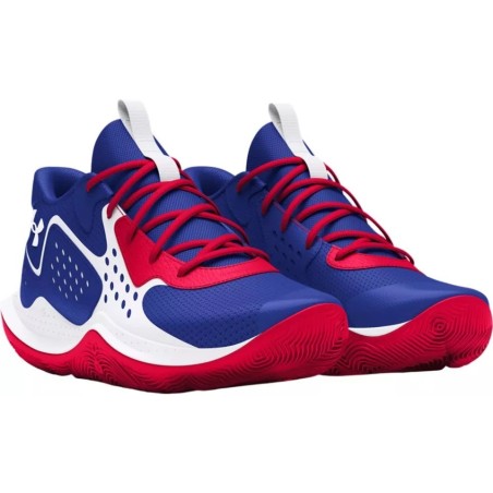 Zapatilla de Baloncesto Niños Under Armour UA GS Jet 23 Azul y Roja