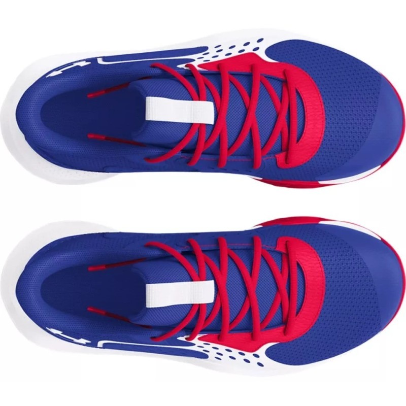 Zapatilla de Baloncesto Niños Under Armour UA GS Jet 23 Azul y Roja