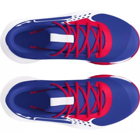 Zapatilla de Baloncesto Niños Under Armour UA GS Jet 23 Azul y Roja