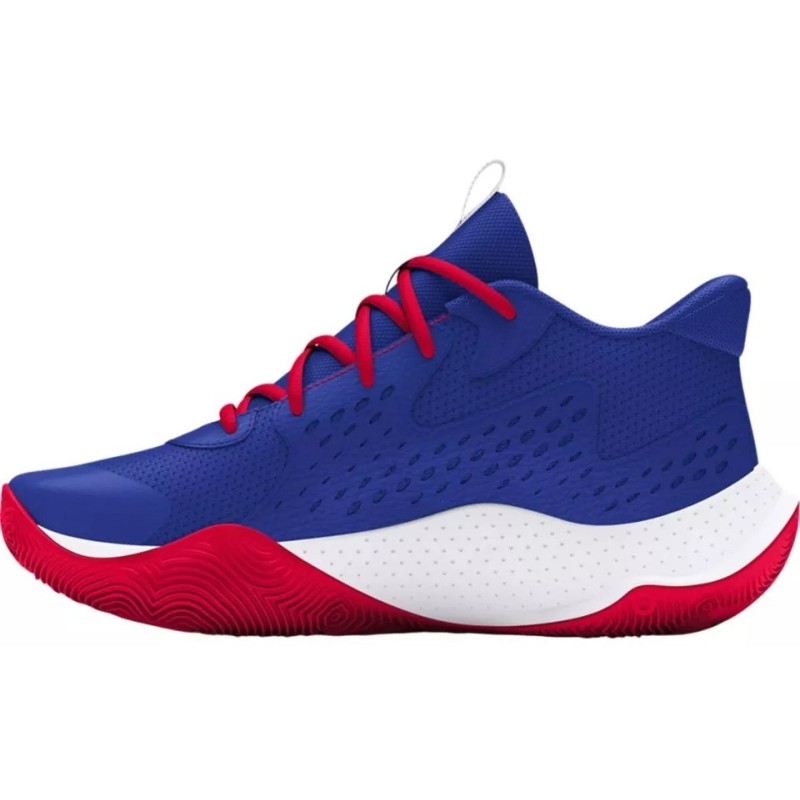 Zapatilla de Baloncesto Niños Under Armour UA GS Jet 23 Azul y Roja
