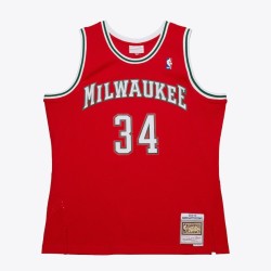 Swingman NBA Giannis Antetokounmpo Milwaukee Bucks Roja 2014/15