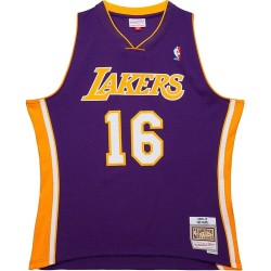 Swingman NBA Pau Gasol Los Angeles Lakers Morada 2009-2010