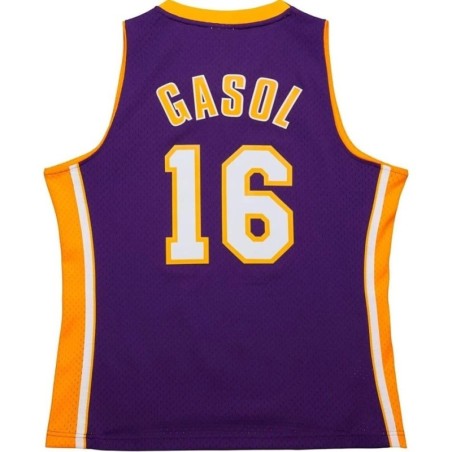 Swingman NBA Pau Gasol Los Angeles Lakers Morada 2009-2010
