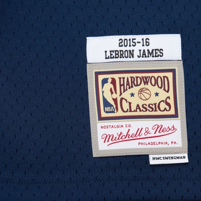 Swingman NBA Lebron James Cavaliers 2015-2016 Azul.