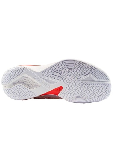 Zapatilla Peak "Lightning"11 Blanca Y Naranja.