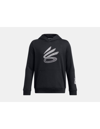 Sudadera Under Armour Curry Splash '24 Negra Niños