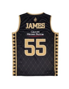 PREVENTA Camiseta Euroliga Mike James AS Mónaco Basket 2
