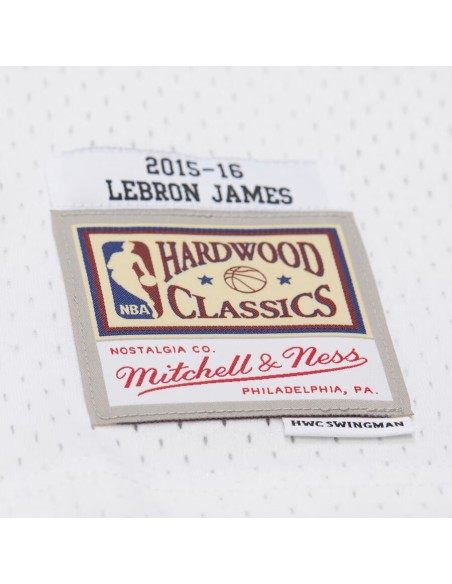 Swingman NBA Cleveland Cavaliers LeBron James Blanca