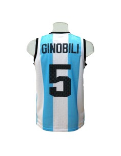 Camiseta Réplica Manu Ginobili Argentina 2016 2