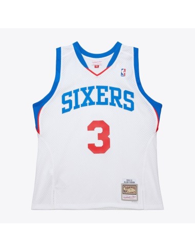 Swingman NBA Philadelphia 76ers Allen Iverson 2009/10 Blanca