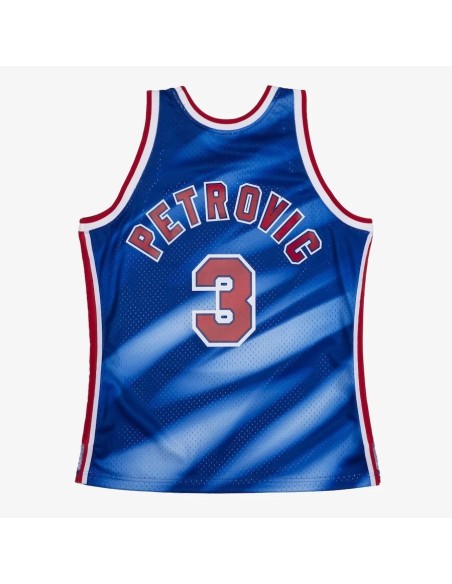 Swingman Hardwood Classics NBA Drazen Petrovic New Jersey Nets 1990/91
