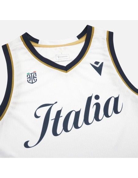 Camiseta de Baloncesto FIBA Edición Especial Blanca Italia 2025/26