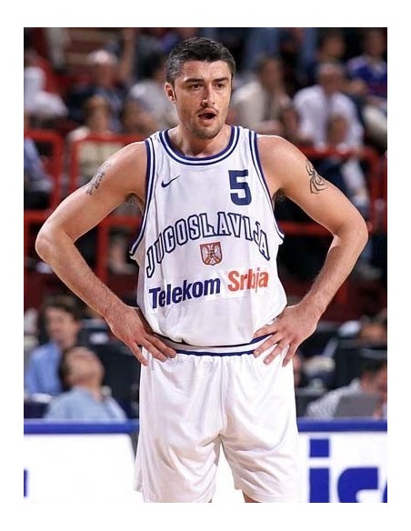 Camiseta Réplica FIBA Retro Predrag Danilović Jugoslavija