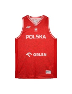 Camiseta Oficial Baloncesto FIBA Polonia Roja