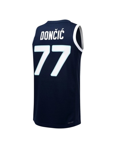 Camiseta de Baloncesto Jordan FIBA Edición Limitada Eslovenia Luka Dončić Road