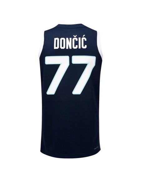 Camiseta de Baloncesto Jordan FIBA Edición Limitada Eslovenia Luka Dončić Road