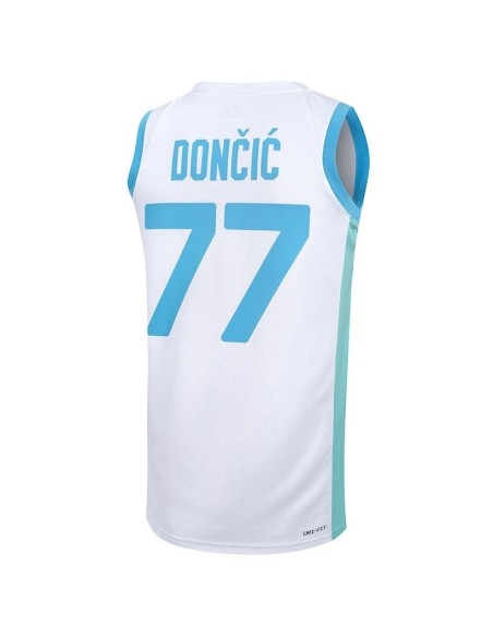 Camiseta de Baloncesto Jordan FIBA Edición Limitada Eslovenia Luka Dončić Home
