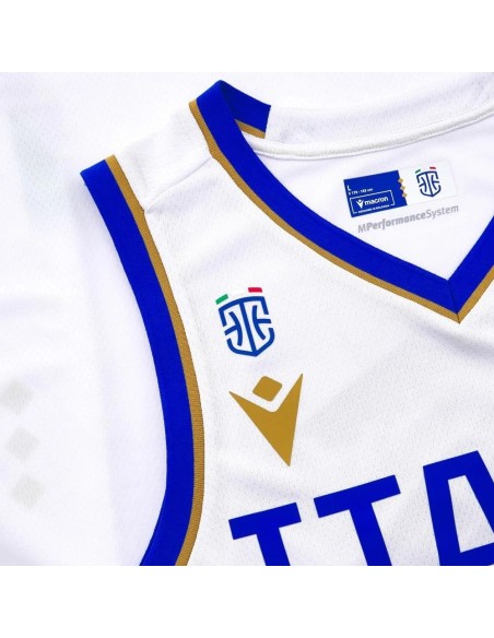 Camiseta Baloncesto Macron FIBA Italia Eurobasket 2025 Home