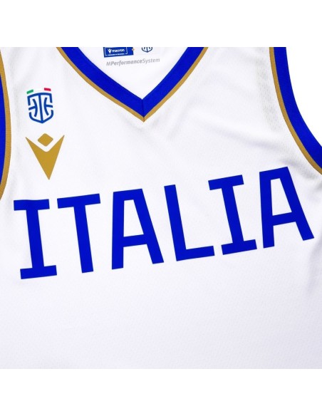 Camiseta Baloncesto Macron FIBA Italia Eurobasket 2025 Home