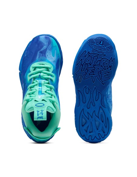 Zapatillasde Baloncesto Puma Melo 04 "Blue Glimmer" Jr.