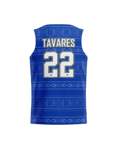 Preventa Camiseta FIBA Cabo Verde Tavares Azul