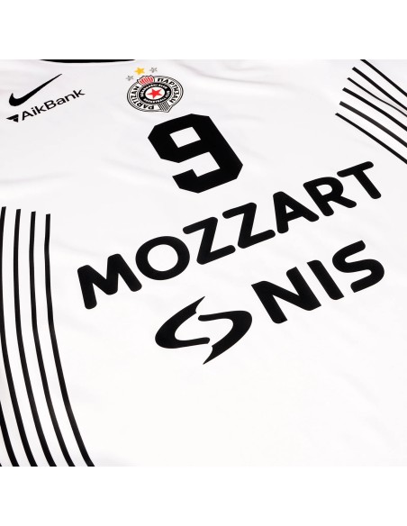 Camiseta Nike Partizan Belgrado 2025/26 Visitante– Oficial Baloncesto