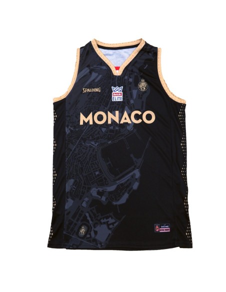 Camiseta AS Monaco Spalding | Oficial Liga Francesa LNB