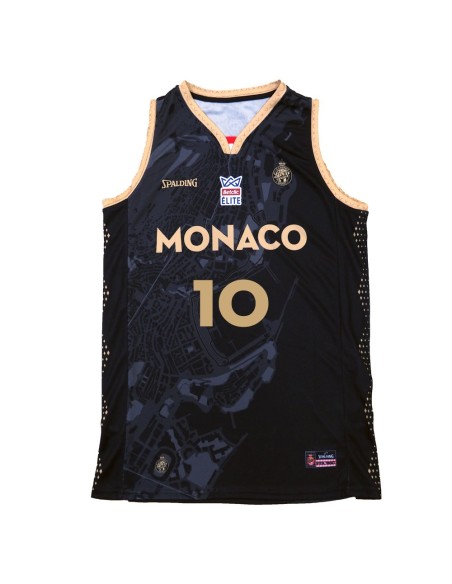 Camiseta AS Monaco Spalding | Oficial Liga Francesa LNB