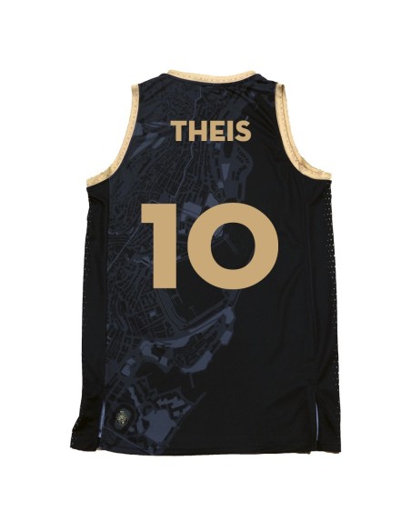 Camiseta AS Monaco Spalding | Oficial Liga Francesa LNB