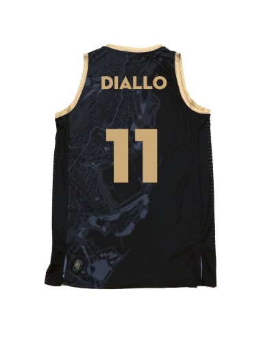 Camiseta AS Monaco Spalding | Oficial Liga Francesa LNB