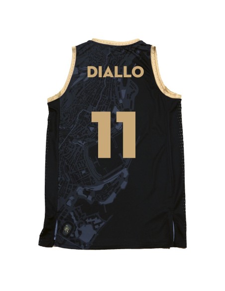 Camiseta AS Monaco Spalding | Oficial Liga Francesa LNB