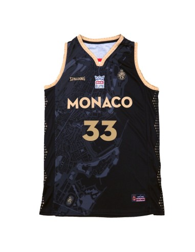 Camiseta AS Monaco Spalding | Oficial Liga Francesa LNB