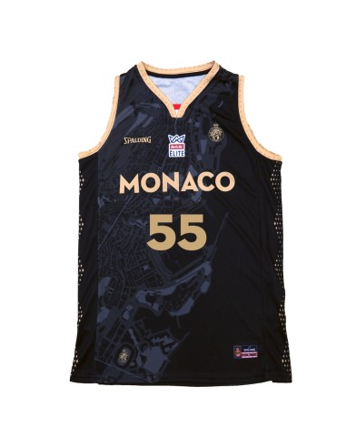 Camiseta AS Monaco Spalding | Oficial Liga Francesa LNB