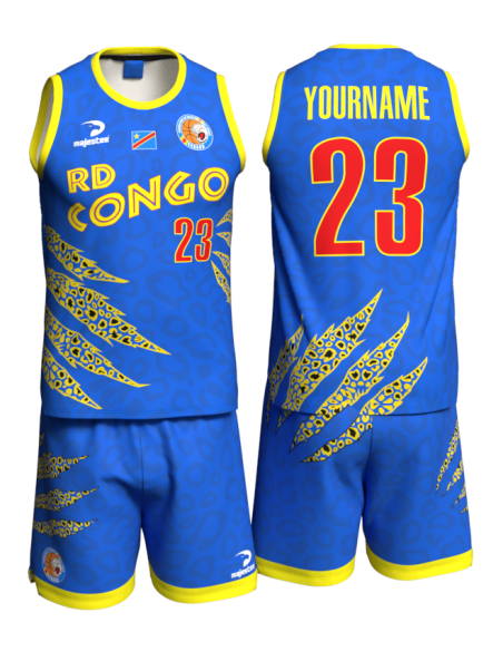 PREVENTA Camiseta RD Congo Afrobasket 2025 Azul