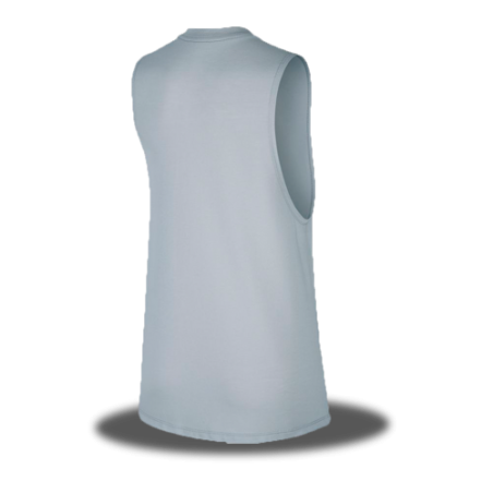 Top Femenino Nike Dry Gris