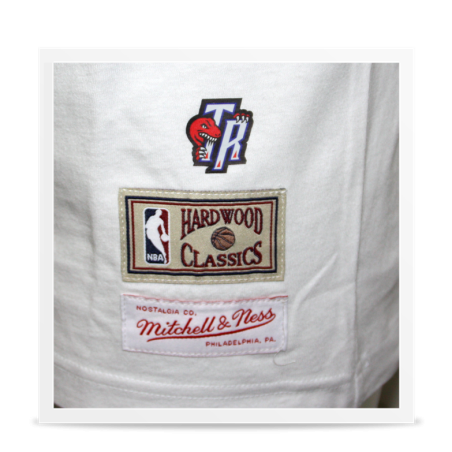 TR Toronto Raptors White Shirt