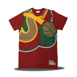 Big Face Seattle Supersonics Tee