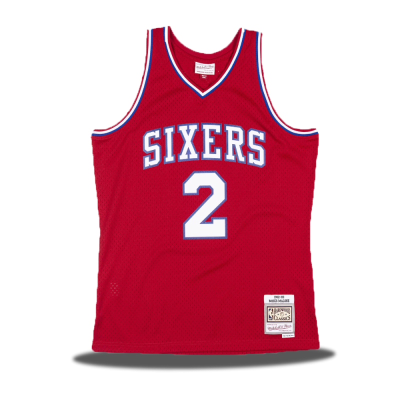 Swingman Moses Malone Sixers 82/83