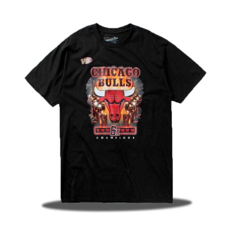 Camiseta Chicago Bulls 6X Champs