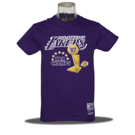 Camiseta NBA Champs 87 Lakers