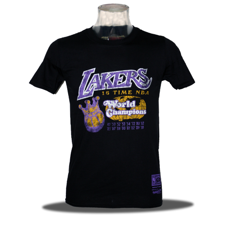 Camiseta World Champions Los Angeles Lakers