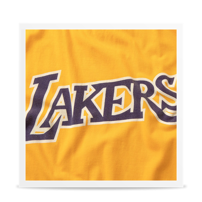 Camiseta Worn Logo Los Angeles Lakers