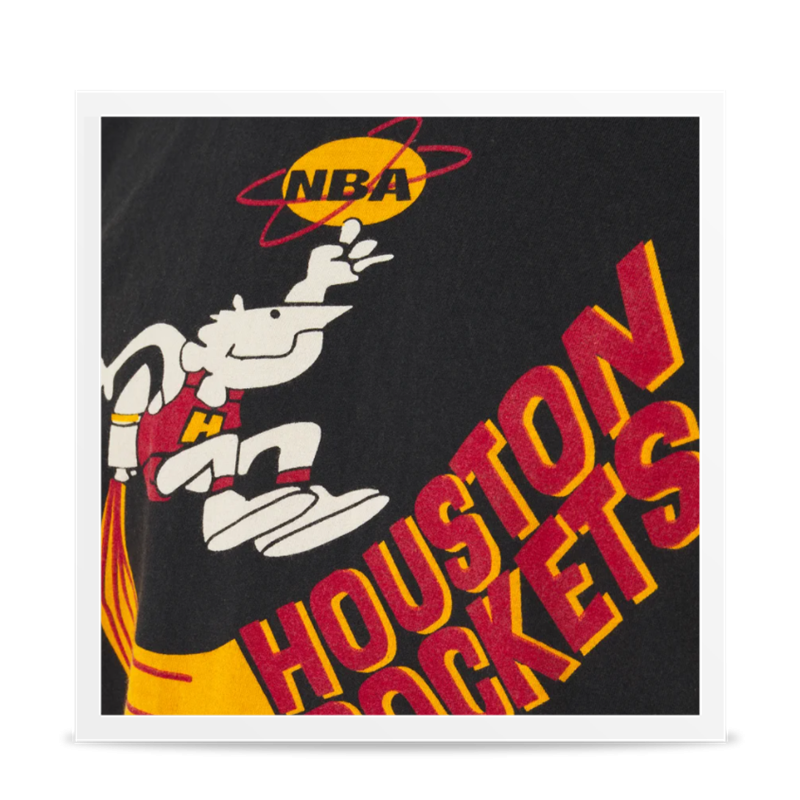 Houston Rockets Worn Logo Tee
