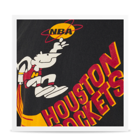 Houston Rockets Worn Logo Tee