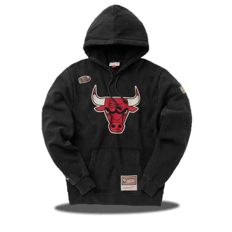 Chicago Bulls Worn Logo Hoodie