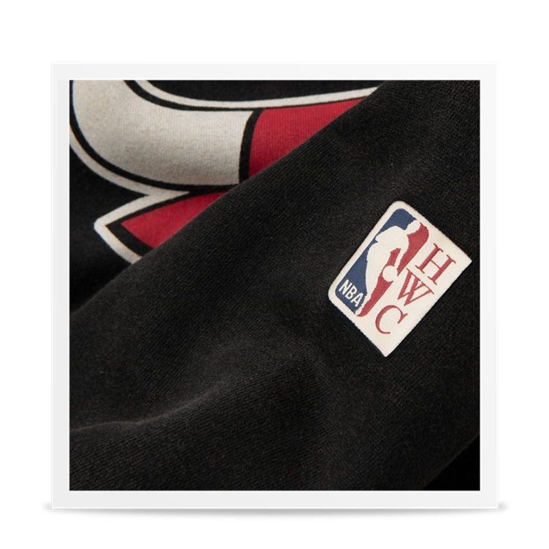 Chicago Bulls Worn Logo Hoodie