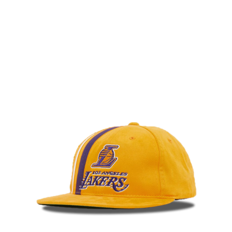 Gorra M&N Team Stripe Los Angeles Lakers